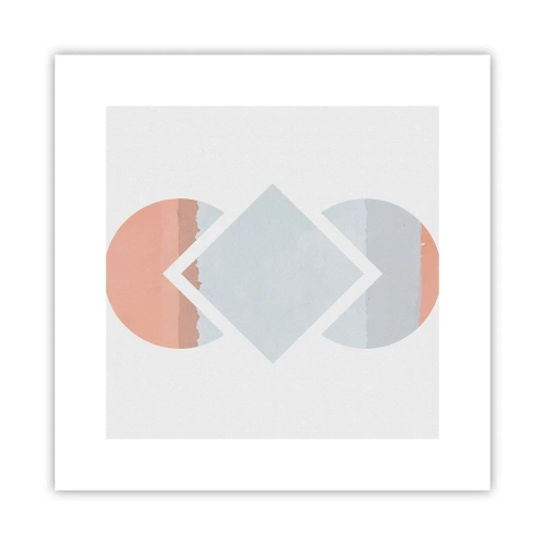 Poster - De situatie is duidelijk - 30x30 cm