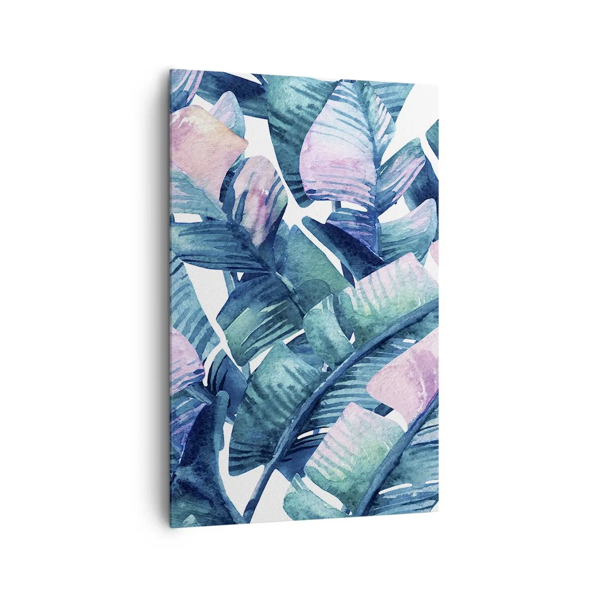 Schilderen op canvas - In een bananenboomgaard - 80x120 cm