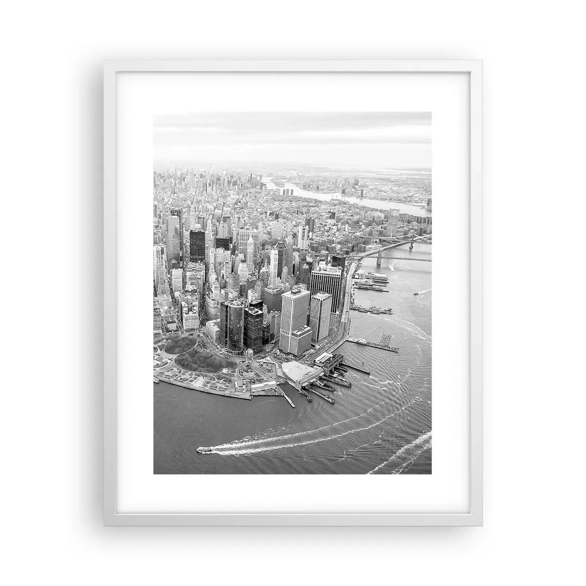 Poster in een witte lijst - Hoe niet lief te hebben? - 40x50 cm