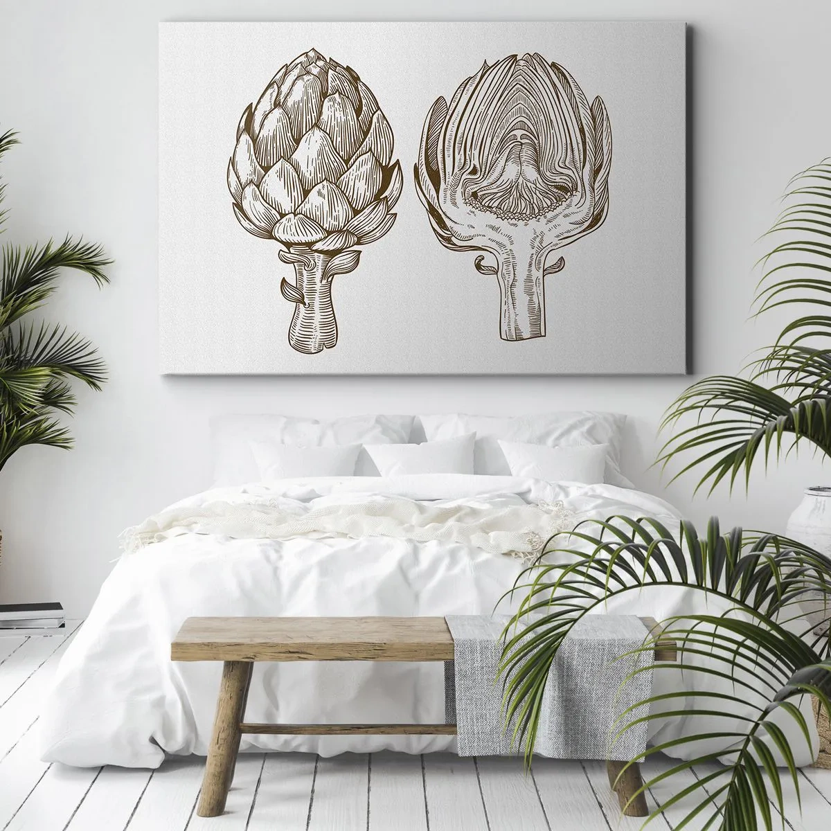 Schilderen op canvas - Anatomieles - 100x70 cm