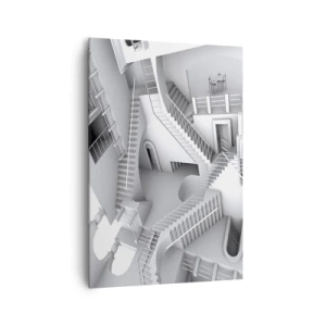 Schilderen op canvas - De paradoxen van de ruimte - 70x100 cm