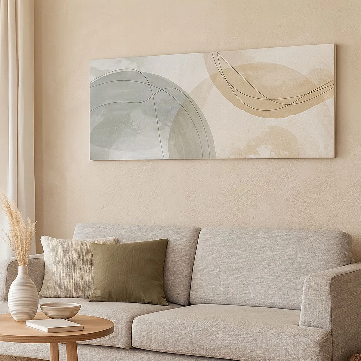 Schilderen op canvas - Indringende werelden - 100x40 cm