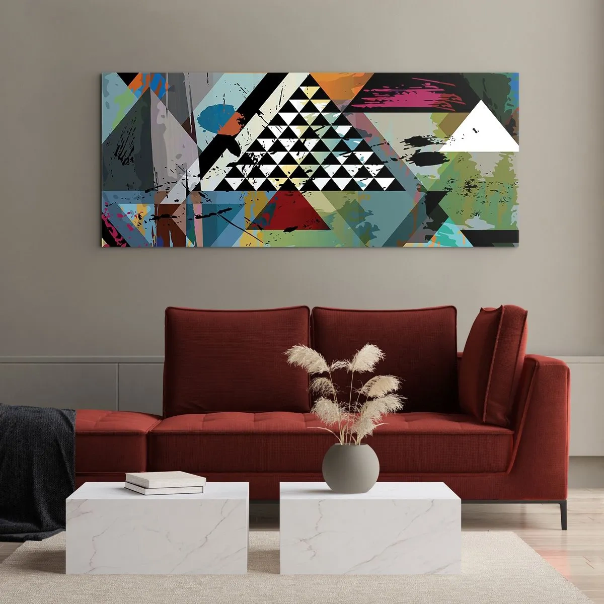 Schilderen op glas - Hoe gemakkelijk is het - 160x50 cm