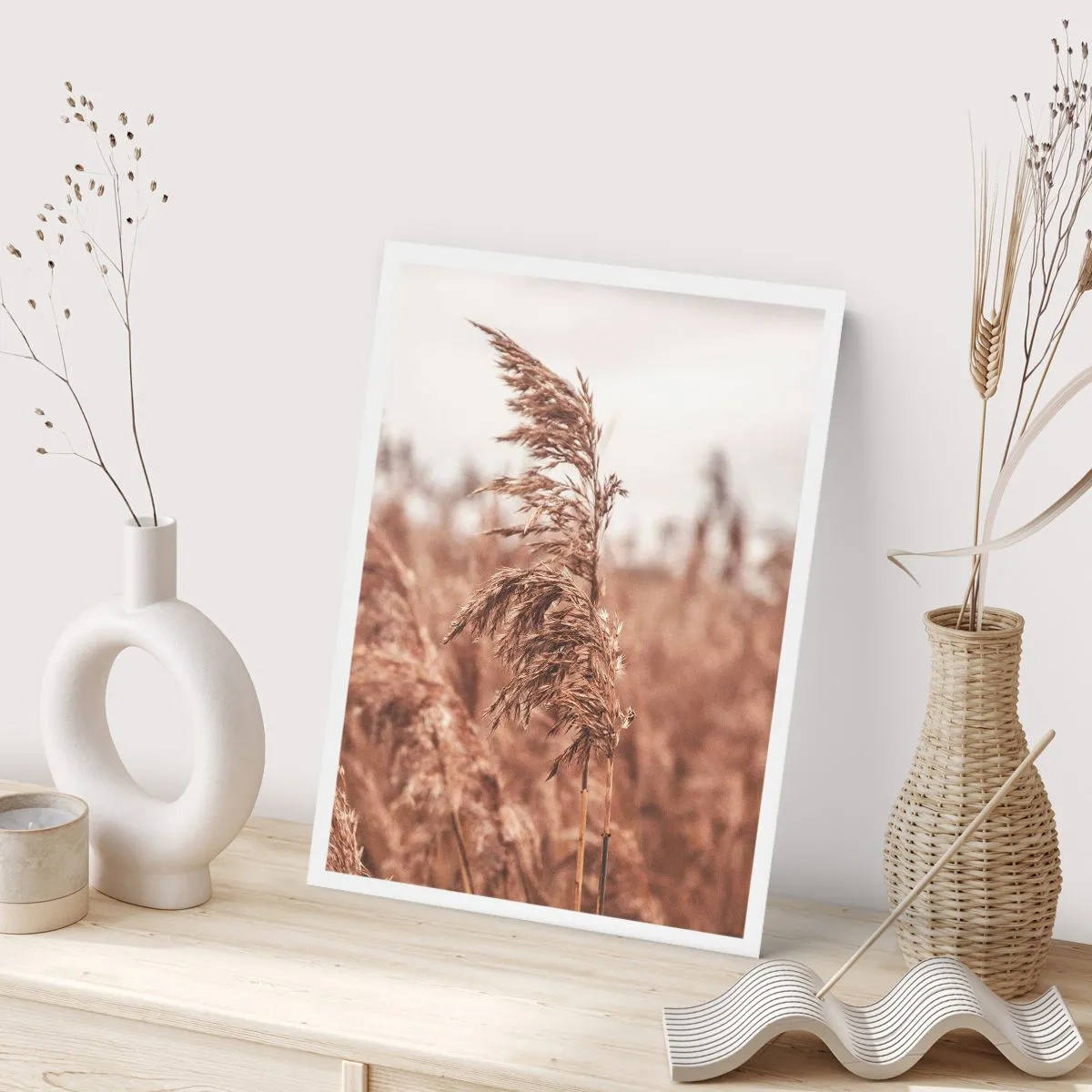 Poster - Het is al herfst in de velden - 70x100 cm