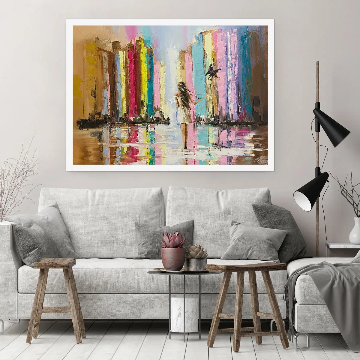 Poster - Volg mij - 40x30 cm