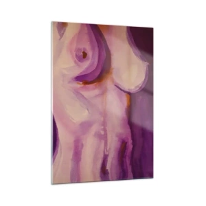 Schilderen op glas - Ode aan vrouwelijkheid - 50x70 cm