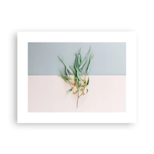 Poster - Subtiliteit in pastelkleuren - 40x30 cm