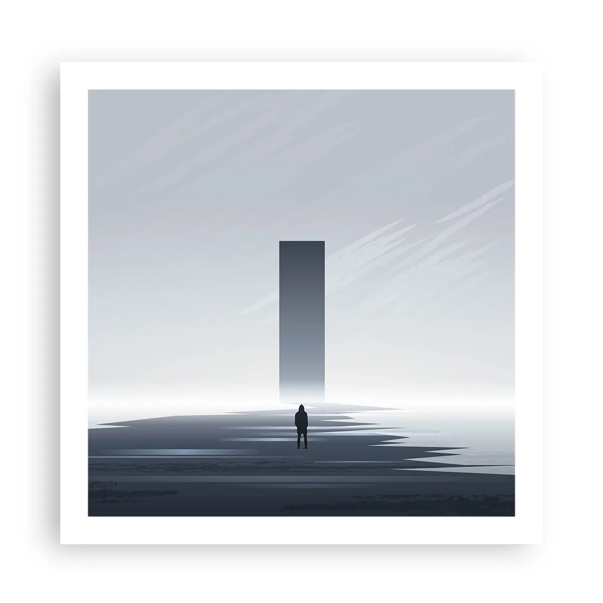 Poster - Kans of bedreiging? - 60x60 cm