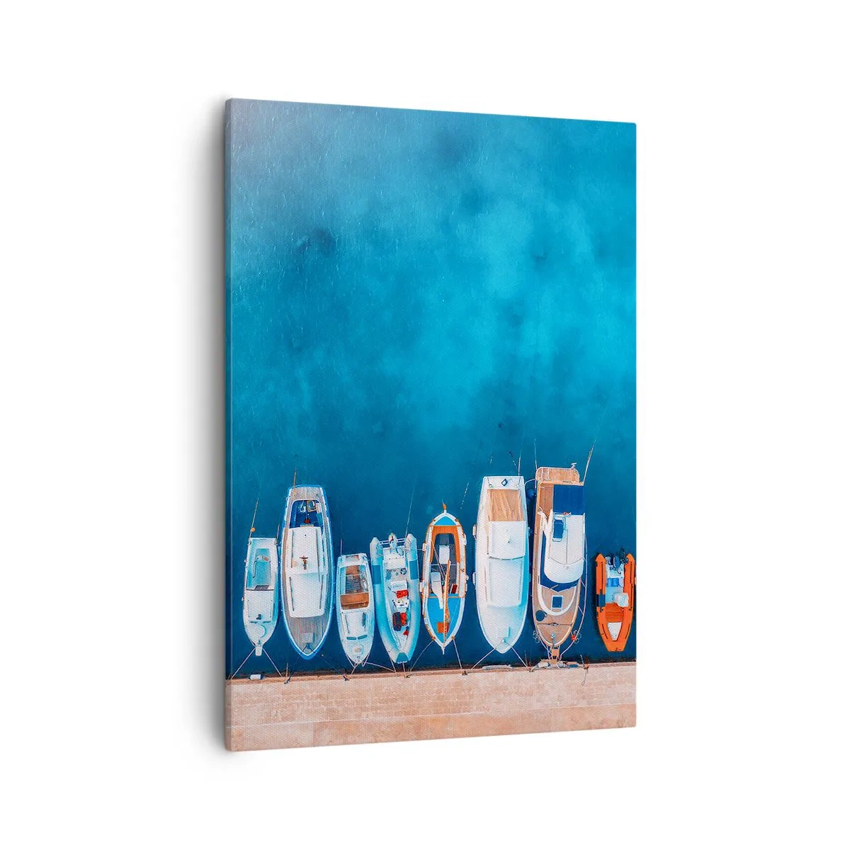 Schilderen op canvas - In één rij - 50x70 cm