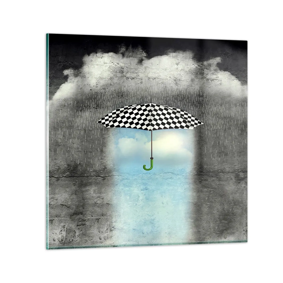 Schilderen op glas - Toch mogelijk - 60x60 cm