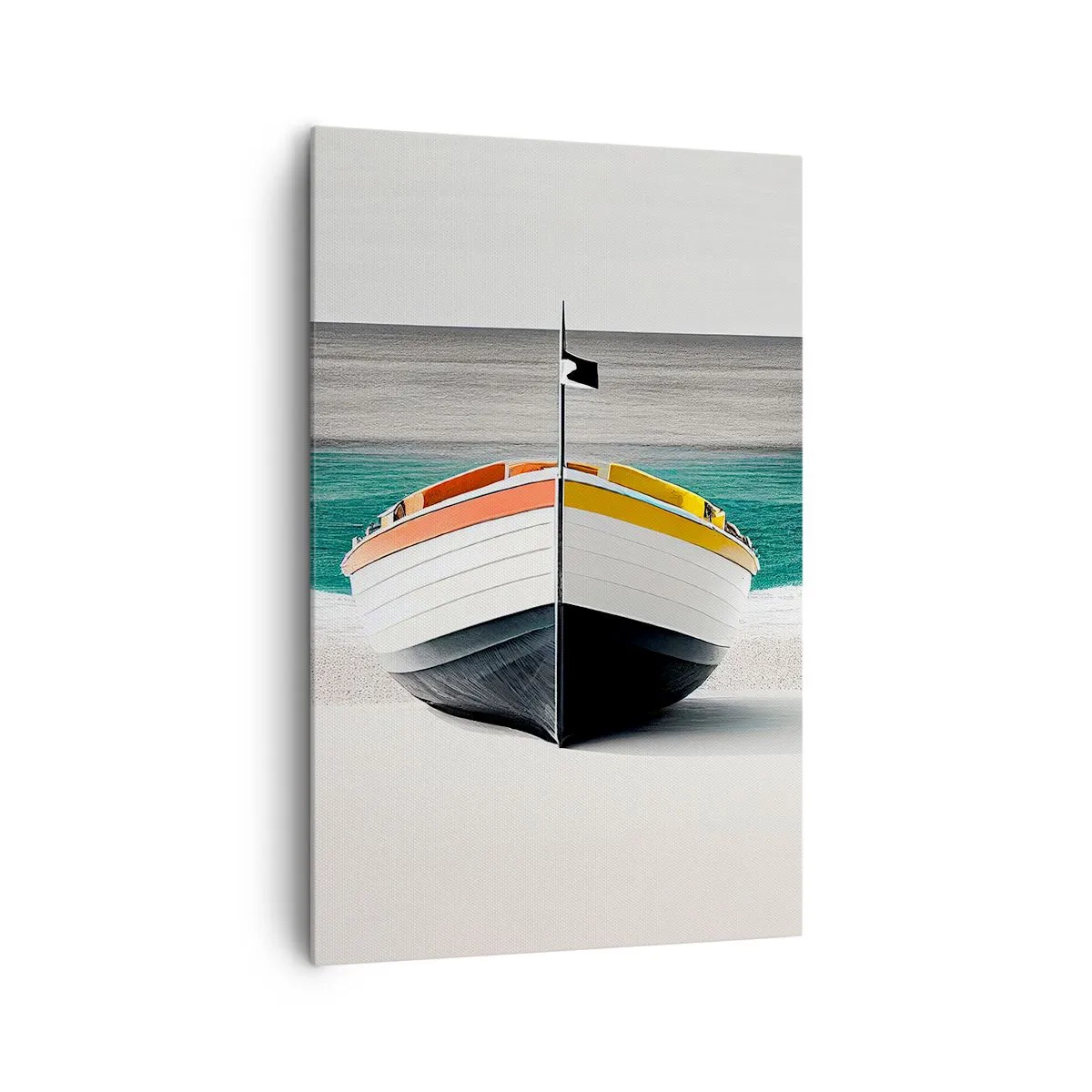 Schilderen op canvas - Op zijn plaats - 80x120 cm