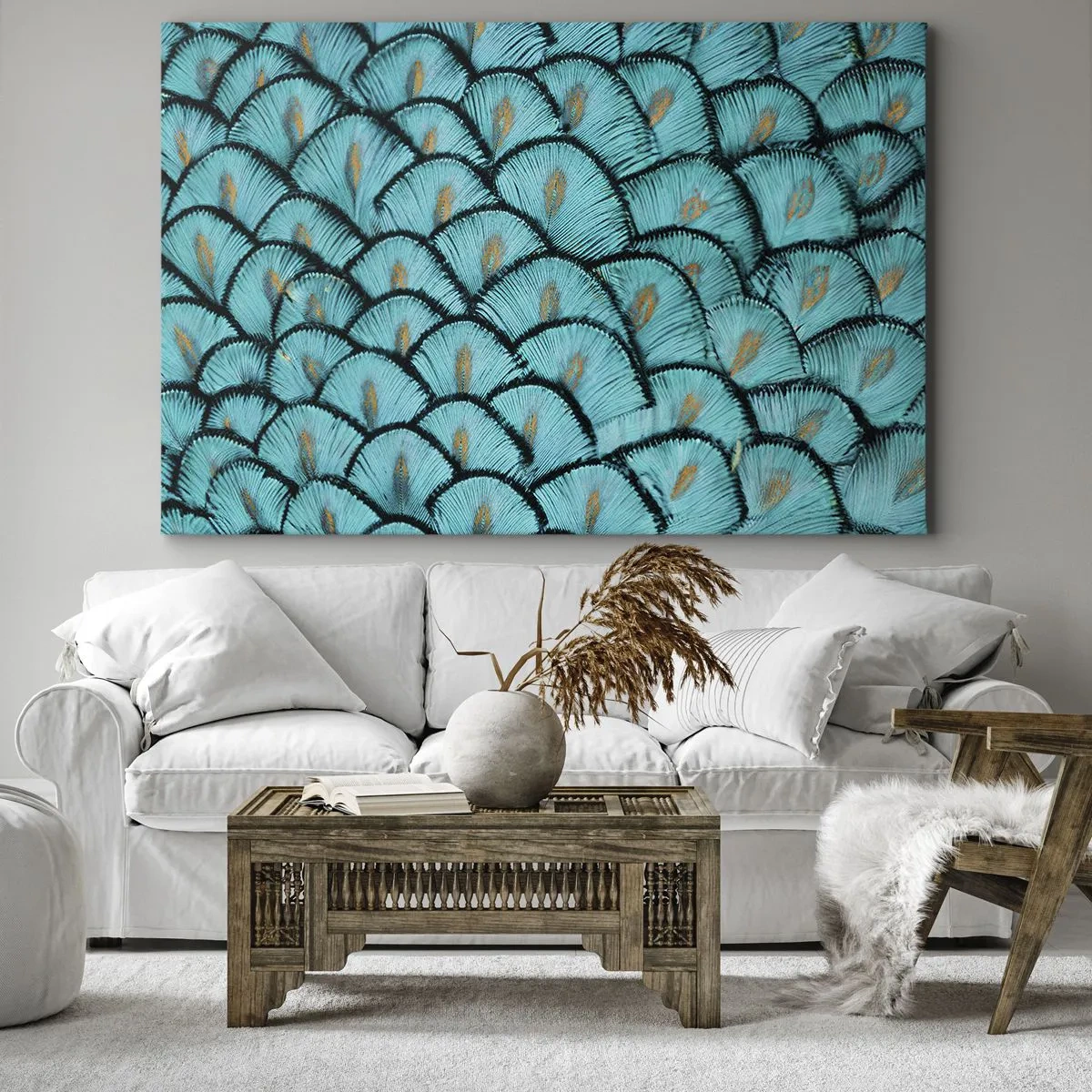 Schilderen op canvas - Het grote verengala - 120x80 cm