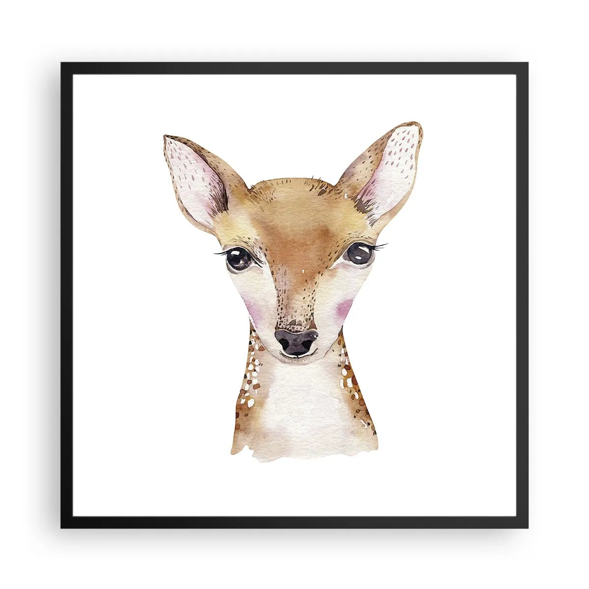 Poster in een zwarte lijst - De aard van onschuld - 60x60 cm