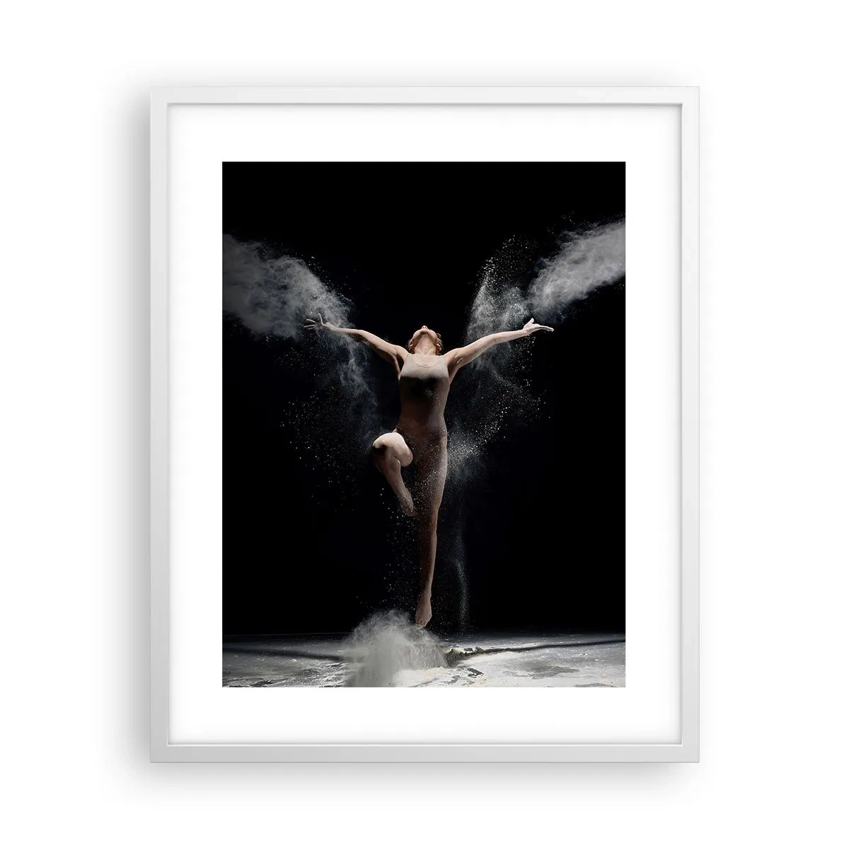 Poster in een witte lijst - Elfen bestaan - 40x50 cm