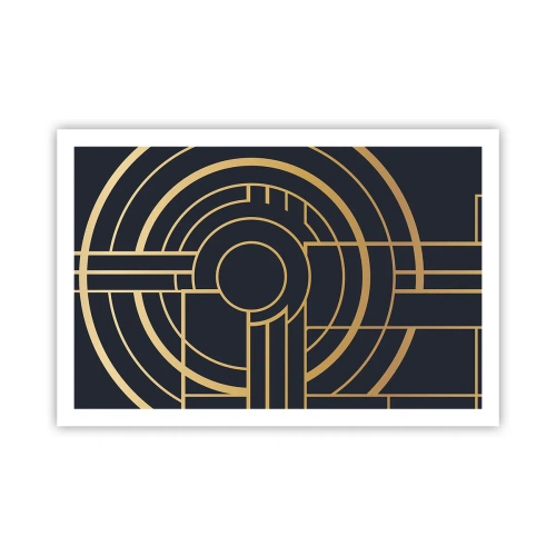 Poster - Draaien van dingen - 91x61 cm