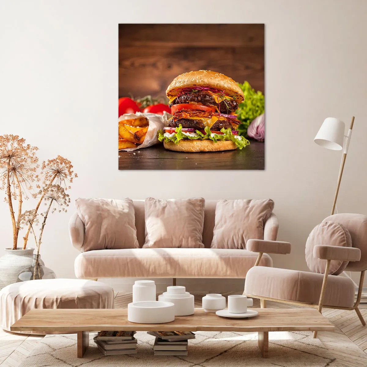 Schilderen op canvas - Verboden fruit - 70x70 cm