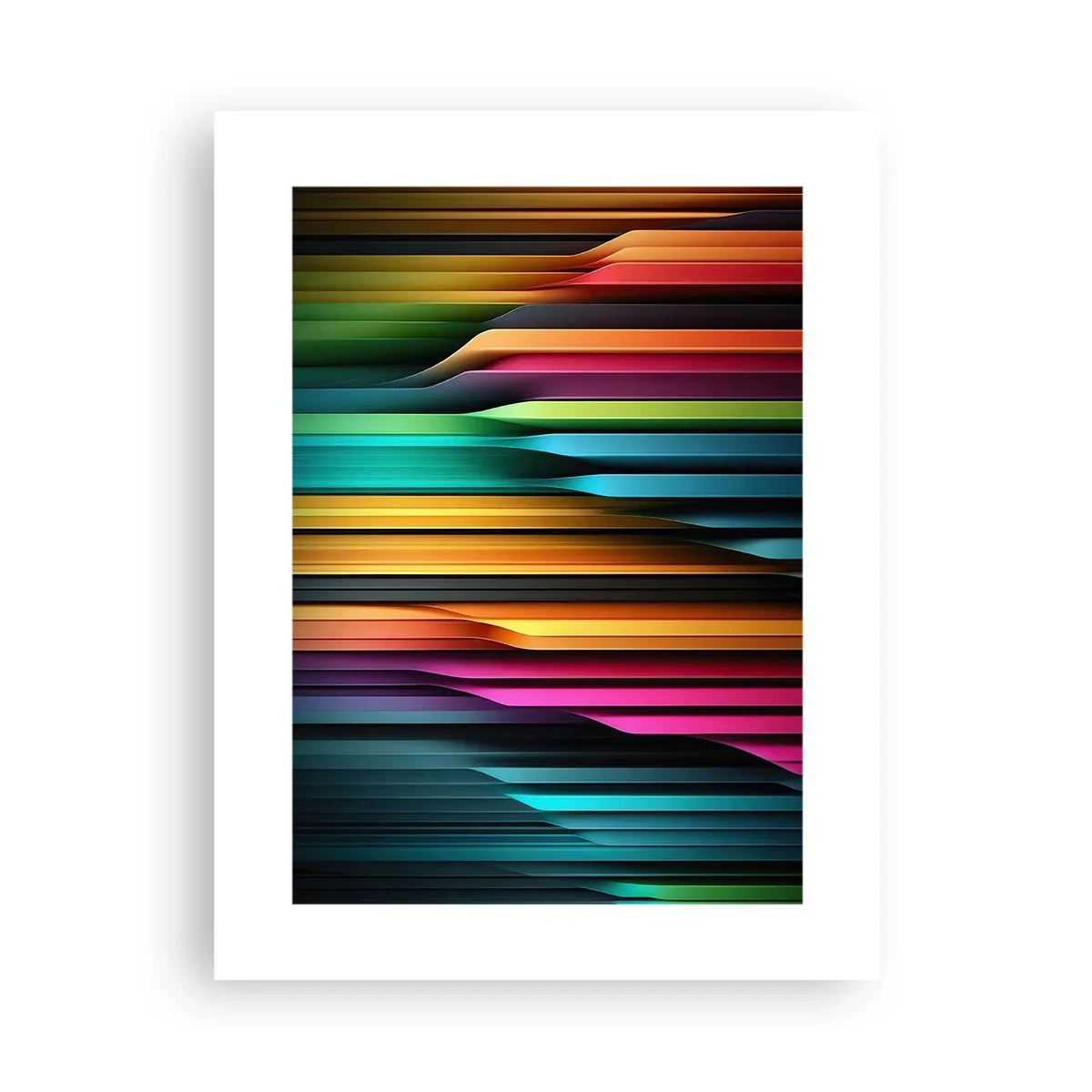 Poster - Lichtorgel - 30x40 cm