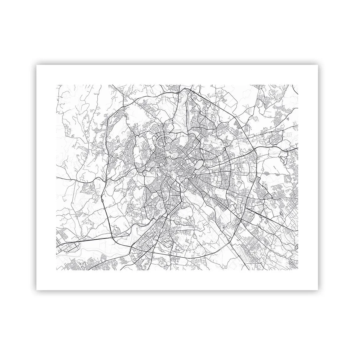 Poster - Romeinse cirkel - 50x40 cm