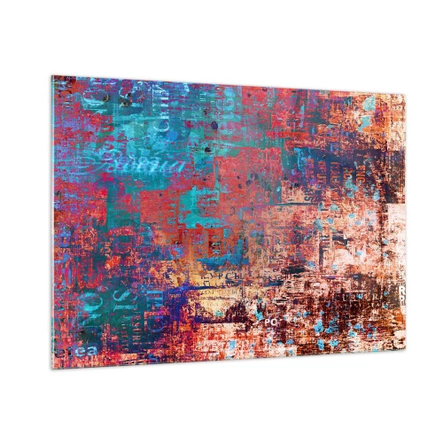Schilderen op glas - Geheugen en vergetelheid - 100x70 cm