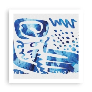 Poster - Terug naar de wortels - 60x60 cm