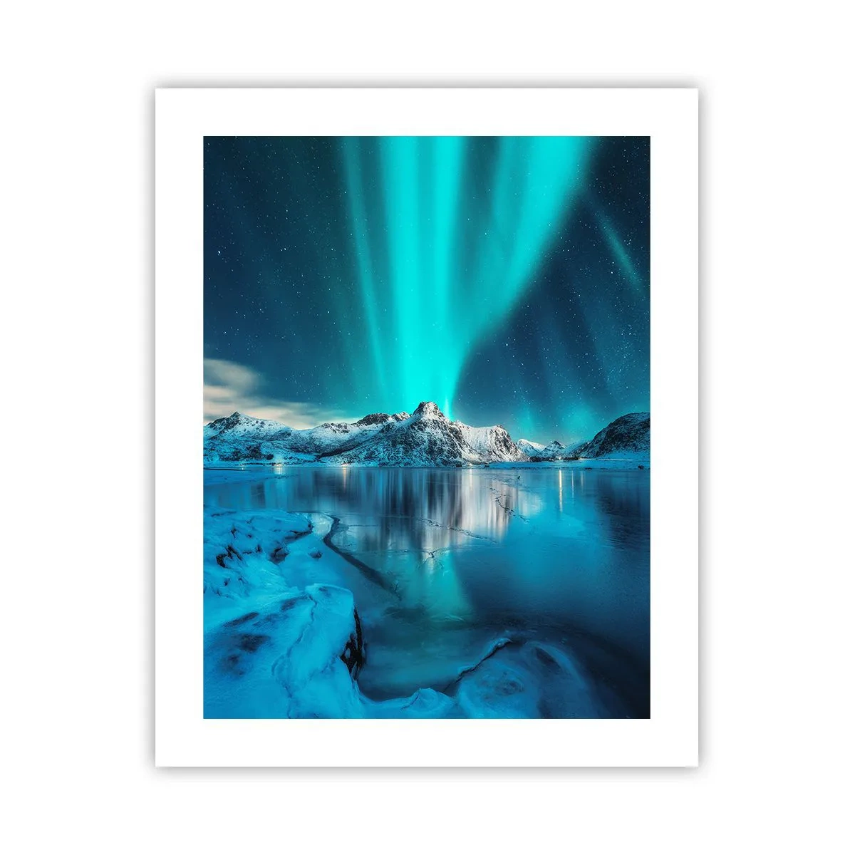 Poster - lichtnacht - 40x50 cm