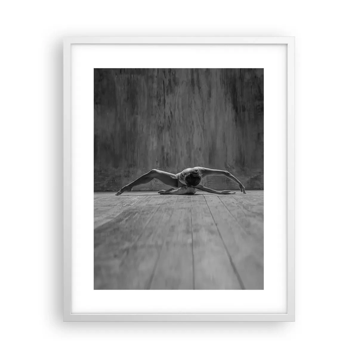 Poster in een witte lijst - Symmetrie gevonden - 40x50 cm