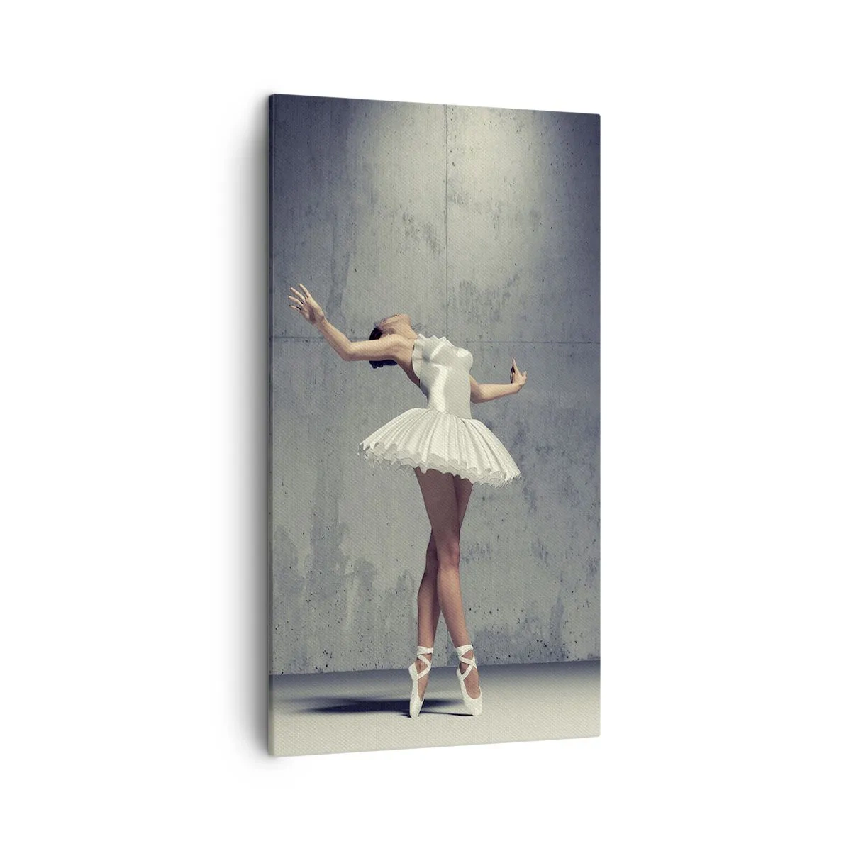 Schilderen op canvas - Licht als een vogel - 45x80 cm