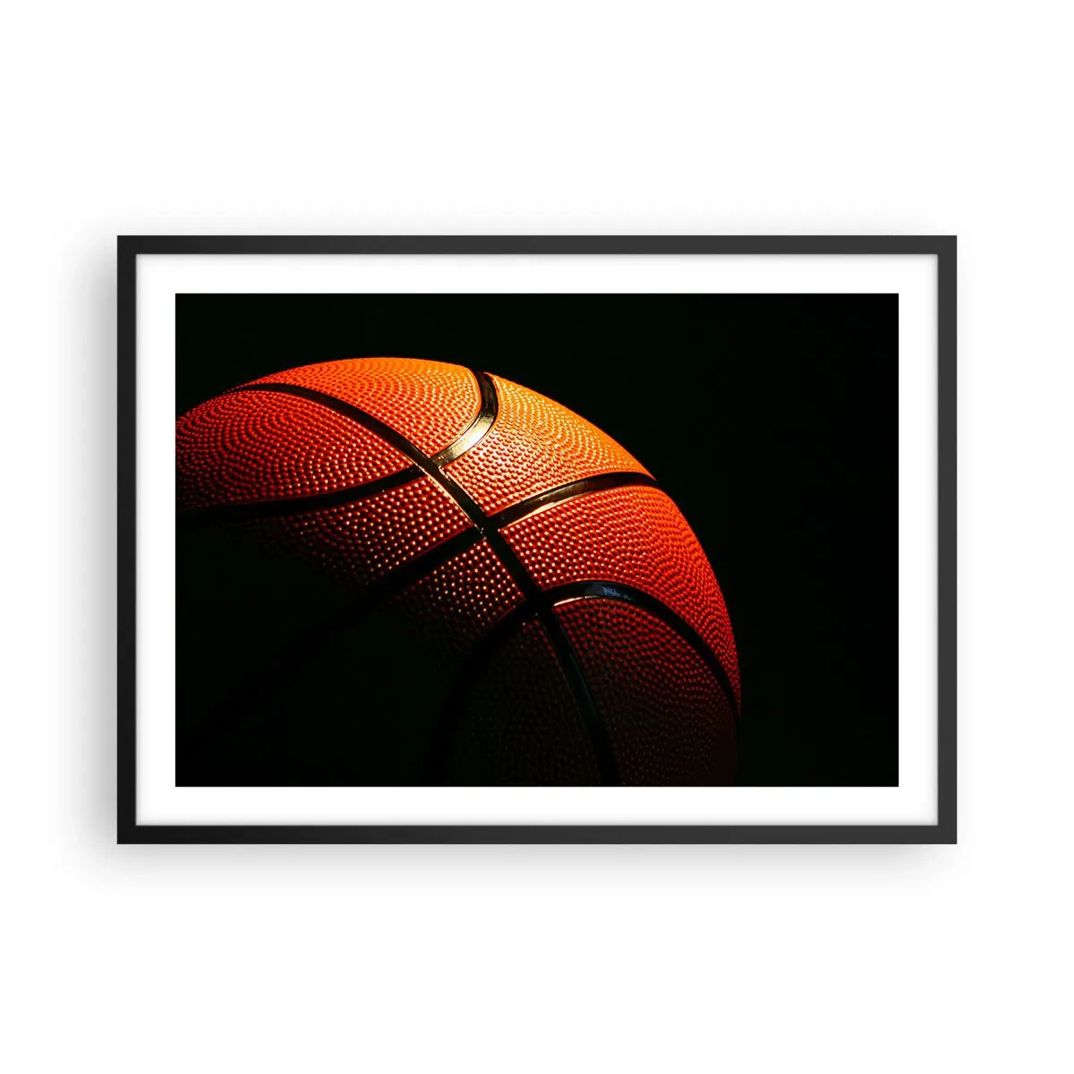 Poster in een zwarte lijst - Mooi als een planeet - 70x50 cm