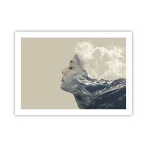 Poster - De schoonheid van de elementen - 70x50 cm