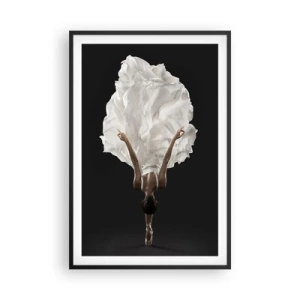 Poster in een zwarte lijst - Een buitengewoon einde - 61x91 cm