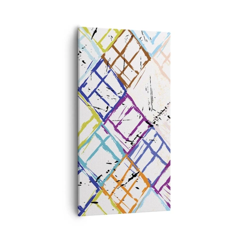 Schilderen op canvas - Cellen te huur - 55x100 cm