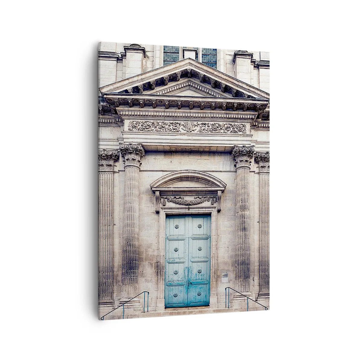 Schilderen op canvas - De toegangspoort tot de wereld van de geest - 70x100 cm