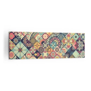 Schilderen op canvas - Marokkaanse sfeer - 160x50 cm