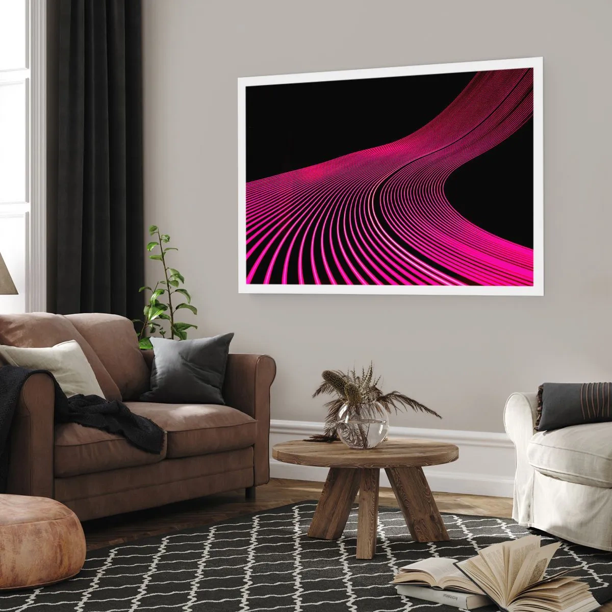 Poster - Avenue van licht - 100x70 cm