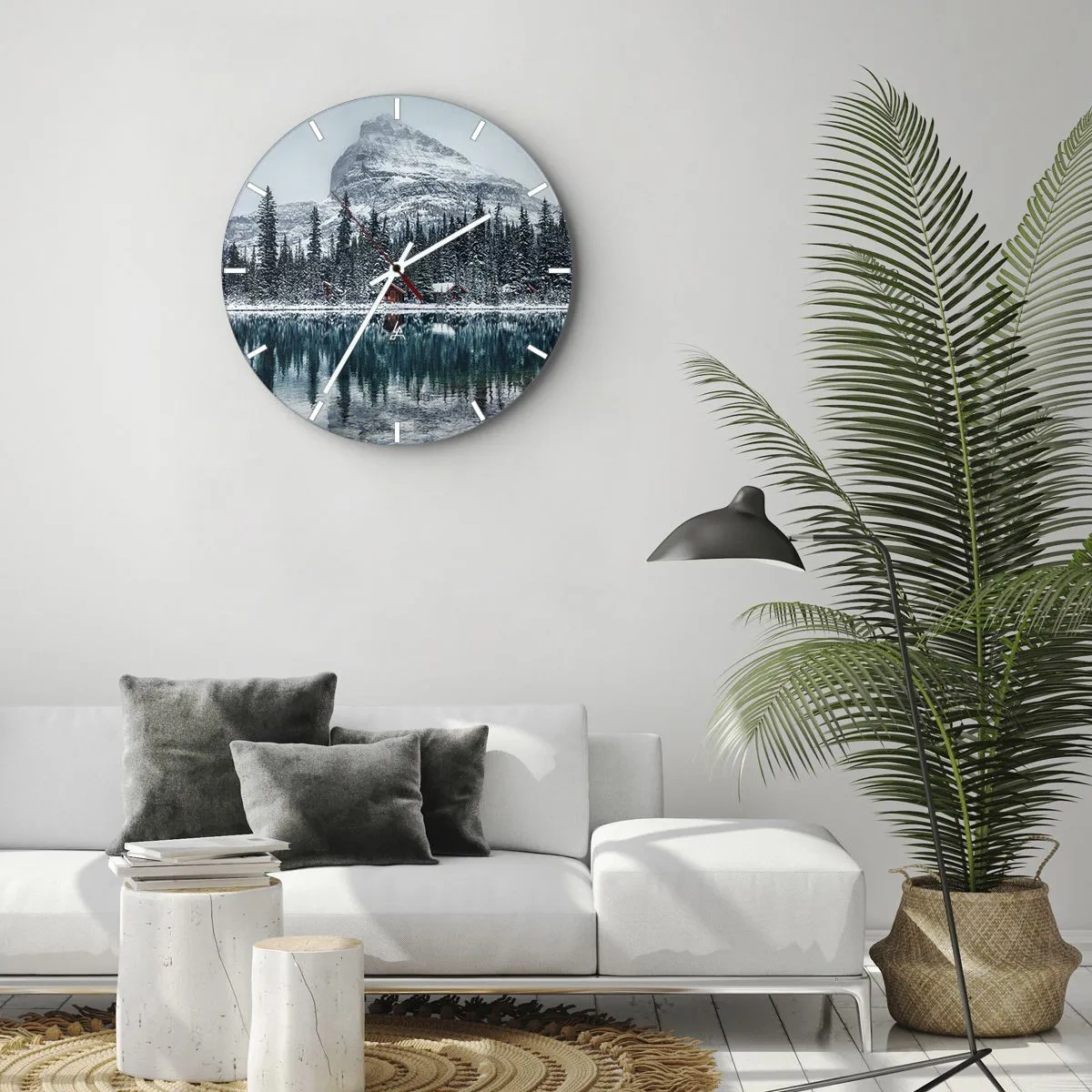 Wandklok - Klok - Canadese stilte - 40x40 cm