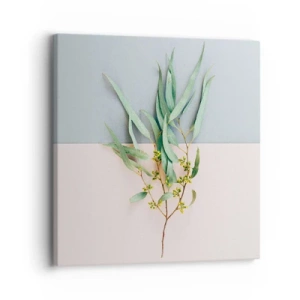 Schilderen op canvas - Subtiliteit in pastelkleuren - 30x30 cm