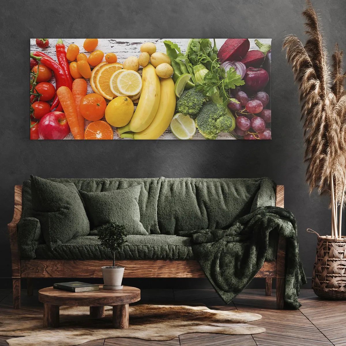 Schilderen op canvas - Het is niet genoeg? - 140x50 cm