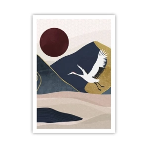 Poster - Het is weer een dag GEGAAN - 70x100 cm