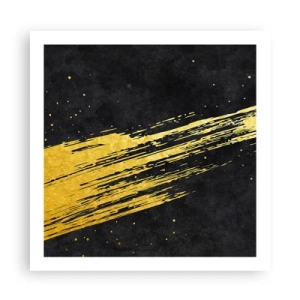 Poster - Spring in hyperruimte - 60x60 cm