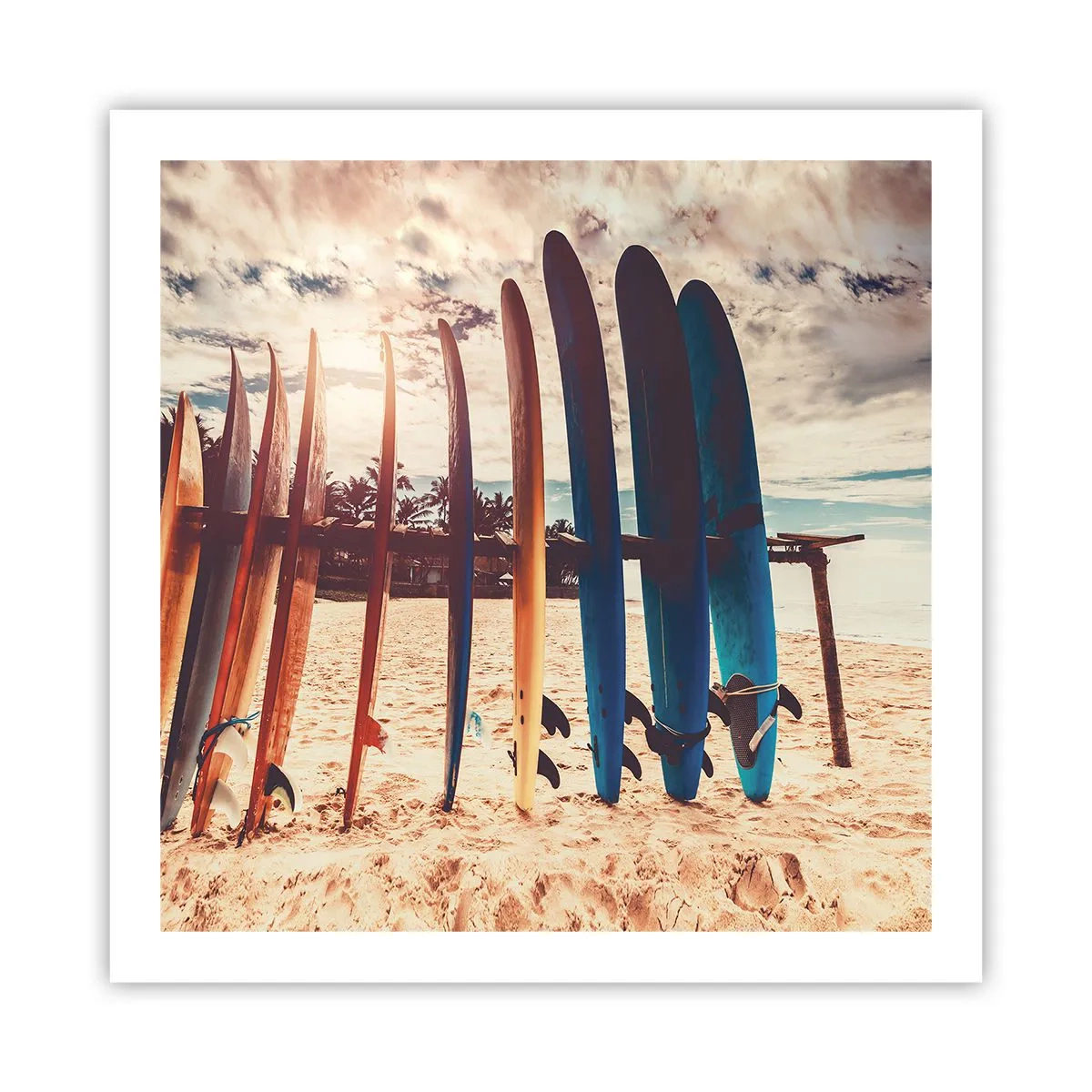 Poster - Weltrusten, zie je morgen - 60x60 cm