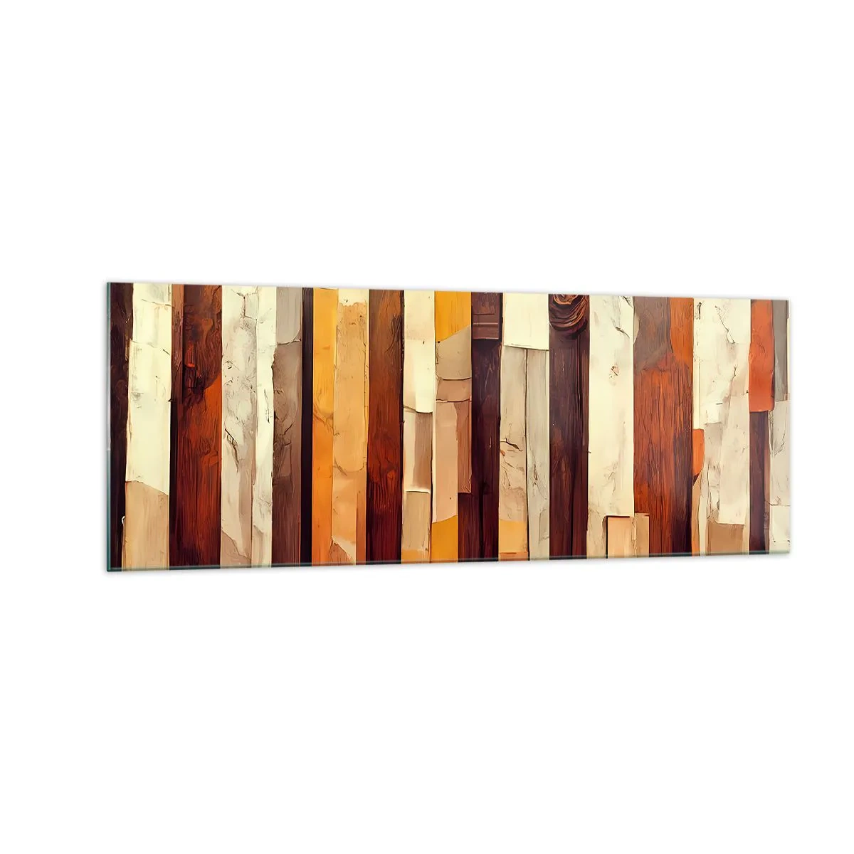Schilderen op glas - Anthem van de bosbomen - 140x50 cm