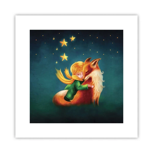 Poster - Kleine Prins - 30x30 cm
