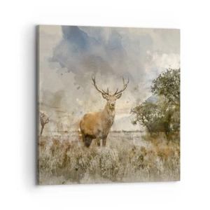 Schilderen op canvas - Waardigheid - kracht - waardigheid - 70x70 cm
