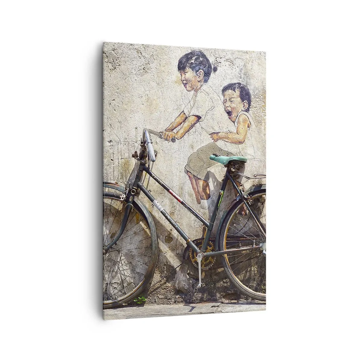 Schilderen op canvas - Waar of niet waar? - 80x120 cm
