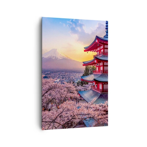 Schilderen op canvas - De essentie van de Japanse geest - 80x120 cm