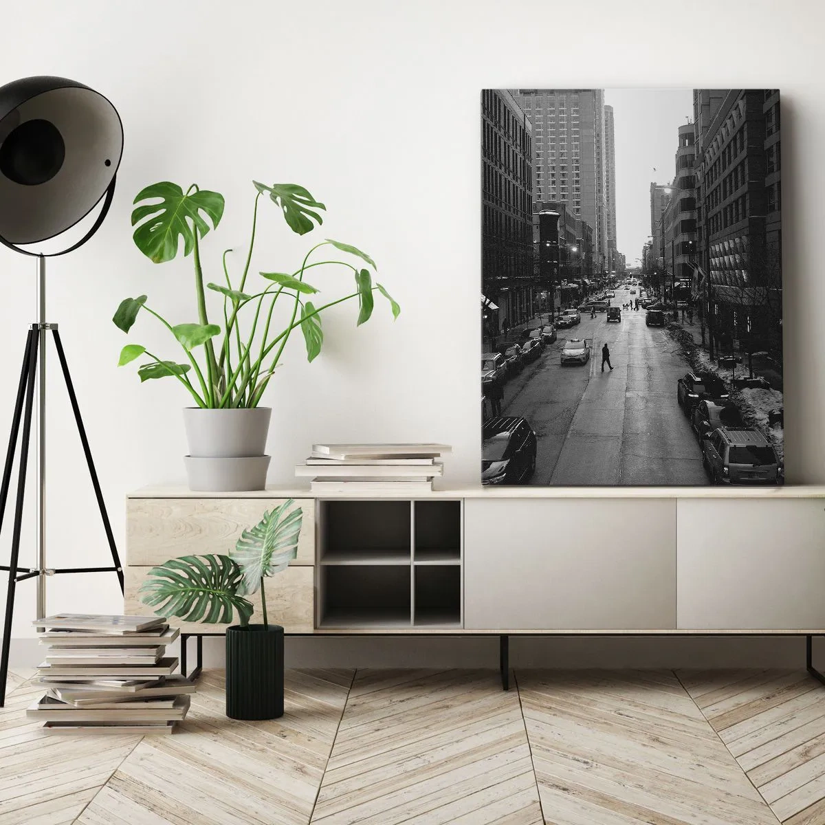 Schilderen op canvas - Een andere dag zoals elke andere dag - 50x70 cm