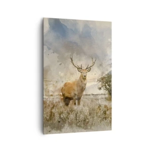 Schilderen op canvas - Waardigheid - kracht - waardigheid - 80x120 cm