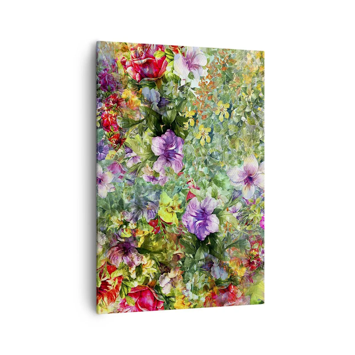 Schilderen op canvas - In bloemen voor verderf - 70x100 cm