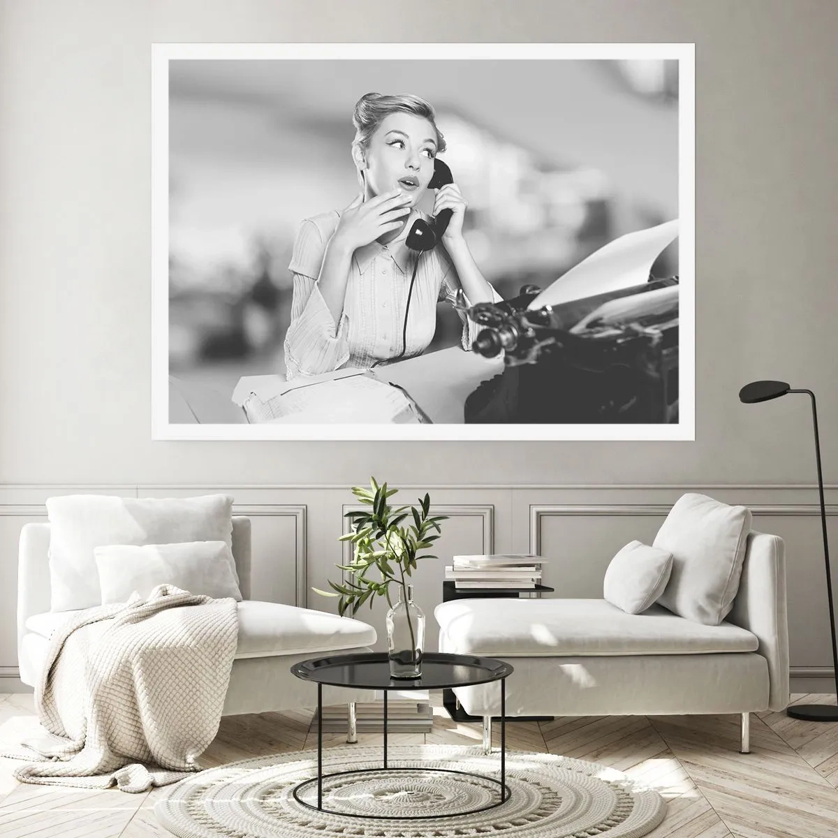 Poster - Hallo, het zijn de jaren 50. - 100x70 cm