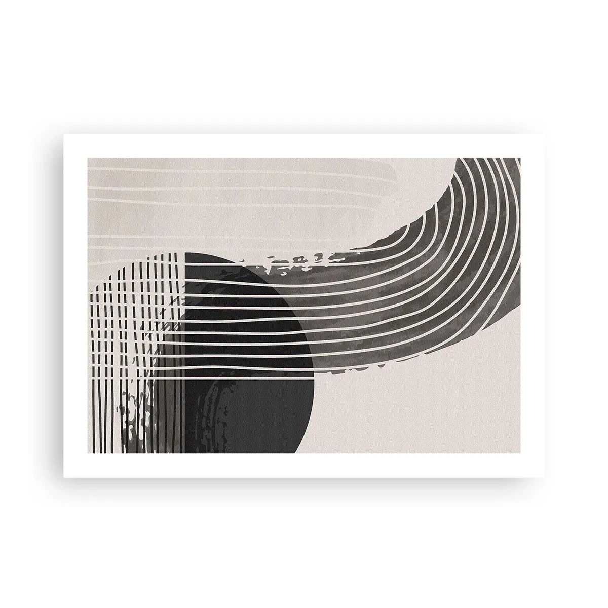 Poster - Daar en terug - 70x50 cm